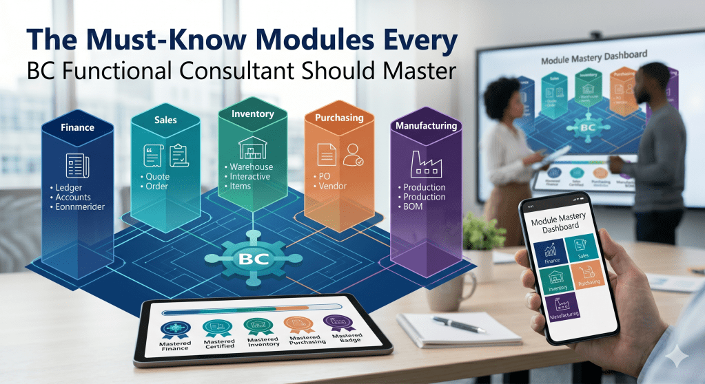 The Must-Know Modules Every BC Functional Consultant Should Master