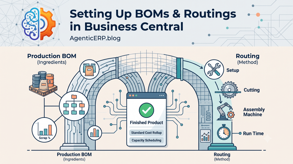 Setup PBom & Routings